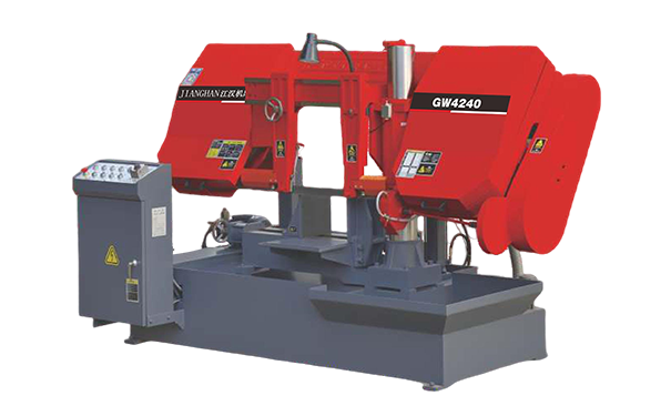 乐至GW4240双柱卧式带锯床
